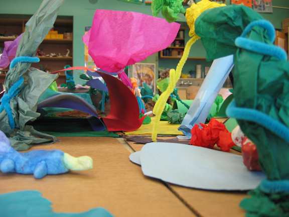 Paper Sculpture Habitats Paper Sculpture Habitats
