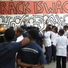 Studying Mural: "Crack is Wack"