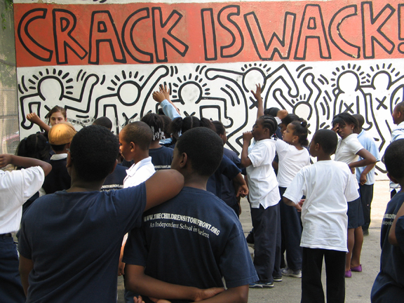 Studying Mural: "Crack is Wack" Studying Mural: "Crack is Wack"