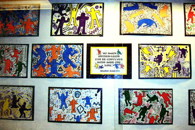 Keith Haring Painting Project | HaringKids Lesson Plans