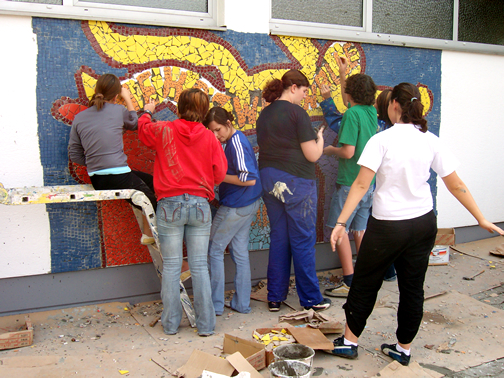 Haring Mosaic Haring Mosaic