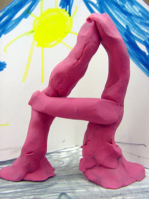 Clay Alphabet Sculpture Scenes Clay Alphabet Sculpture Scenes