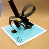 3D Paper-Edge Figure Sculptures