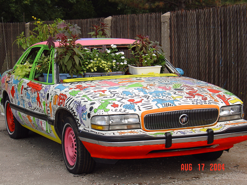 The Keith Haring Car The Keith Haring Car