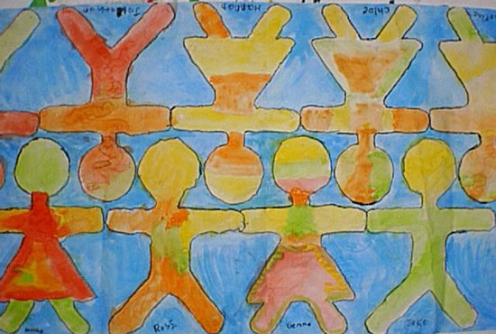 Friends Mural Friends Mural