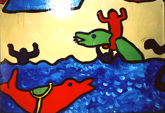 Swimming Pool Mural Swimming Pool Mural
