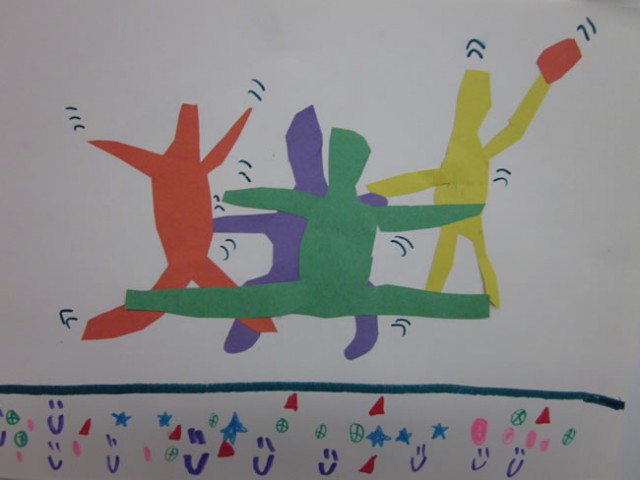 Jumping Kids Art