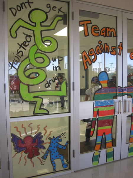 Empowering "Crack Is Wack" Mural Empowering "Crack Is Wack" Mural