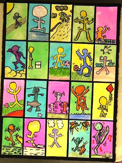 Teens in Action/Collaborative Paintings Teens in Action/Collaborative Paintings