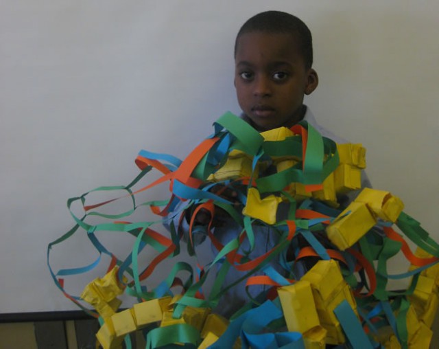 RNA Protein Strand Sculpture